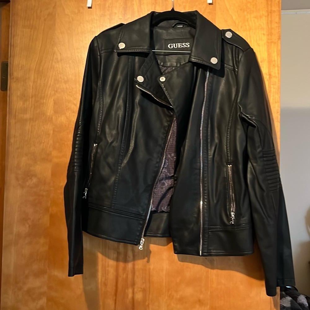 Leather Jacket by Guess